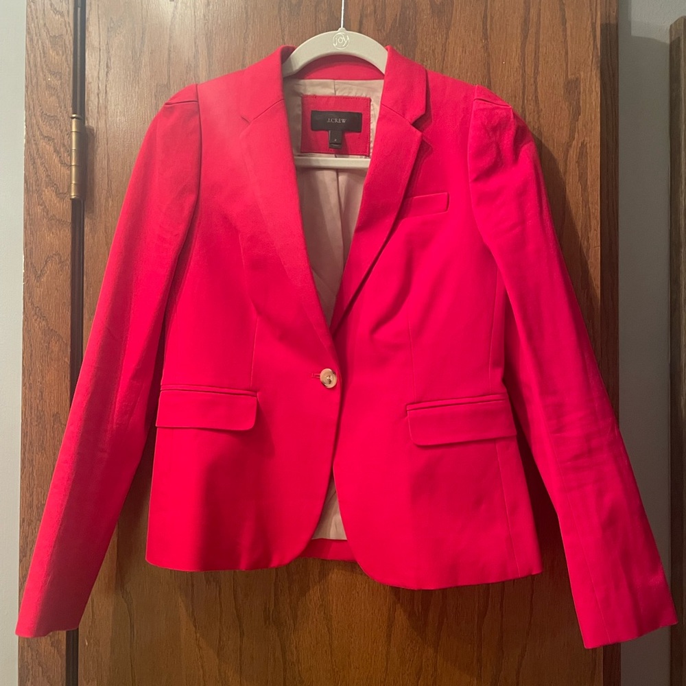 J. Crew Cherry Red Blazar